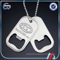 Bottle opener dog tag embosser